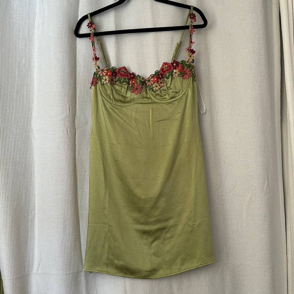 Princess Polly floral corset dress